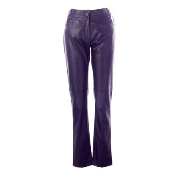 Wilson's Suede & Leather Pants - Wilson's Women's Black Leather Pants Sz 12 Black